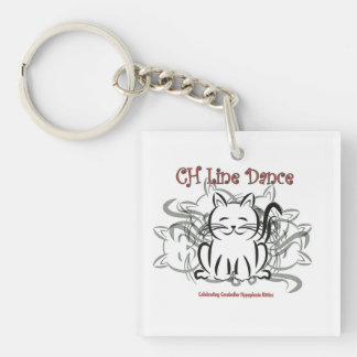CH Kat Line Dance Sleutelhanger