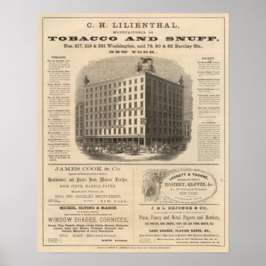 CH Lilienthal Poster (Voorkant)