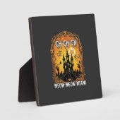 Ch Meow Halloween Geheime Kasteel_1 Fotoplaat (Voorkant)