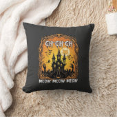 Ch Meow Halloween Geheime Kasteel_1 Kussen (Deken)