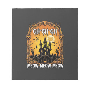 Ch Meow Halloween Geheime Kasteel_1 Notitieblok