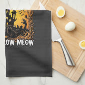 Ch Meow Halloween Geheime Kasteel_1 Theedoek (Quarter Fold)