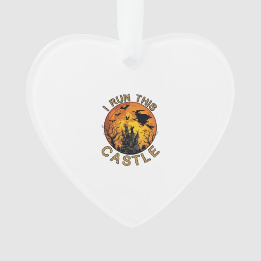 Ch Meow Halloween Geheime Kasteel (2)_1 Ornament (voorkant)