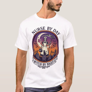 Ch Meow Halloween Gehekst Kasteel (3)_1 T-shirt