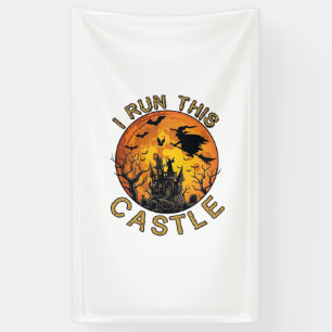 Ch Meow Halloween Geheugen Kasteel (2)_1 Spandoek