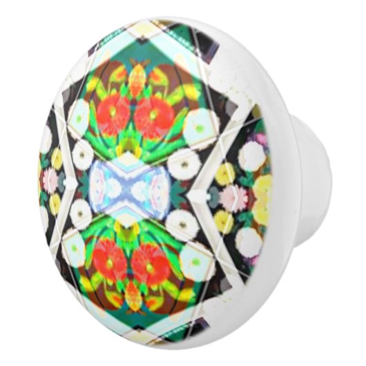 CH Zinnia Black Keramische Knop (Rechts)