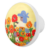 CH Zinnia Garden Keramische Knop (Rechts)