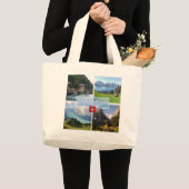 CH Zwitserland - Interlaken - Thun-Thunerse meer Grote Tote Bag (Voorkant (product))