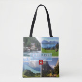 CH Zwitserland - Interlaken - Thun-Thunerse meer Tote Bag (Voorkant)