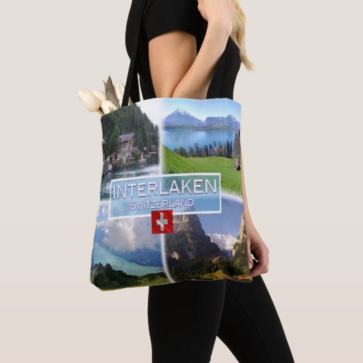 CH Zwitserland - Interlaken - Thun-Thunerse meer Tote Bag (Dichtbij)