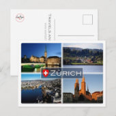 CH Zwitserland - Zürich - Briefkaart (Voorkant / Achterkant)