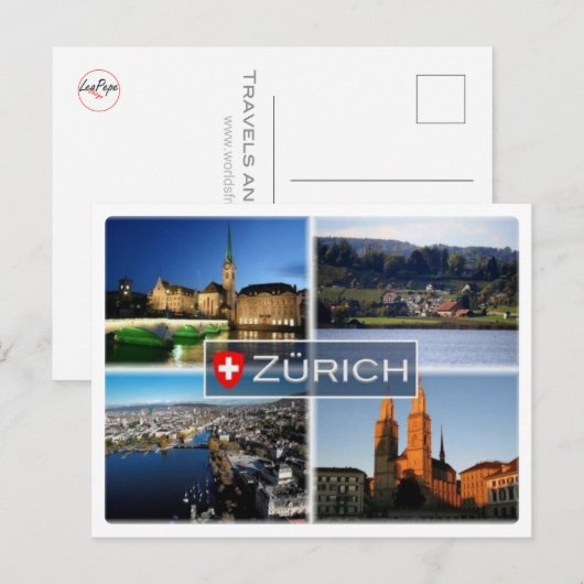 CH Zwitserland - Zürich - Briefkaart (Voorkant / Achterkant)