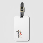 Cha-cha-cha bagtag bagagelabel (Voorkant (verticaal))