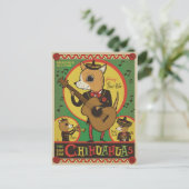 Cha Cha Chihuahuas Briefkaart (Staand voorkant)