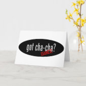 Cha-Cha Dance Items - kreeg cha-cha Kaart (Gele Bloem)