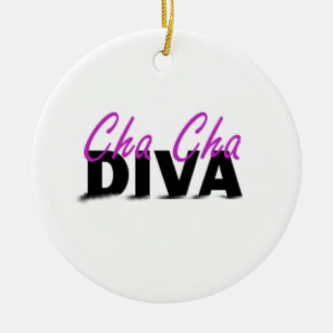 Cha Cha Diva Keramisch Ornament