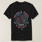 Cha Cha Hazel Diner Neon Umbrella Sign Comic Book T-shirt (Design voorkant)