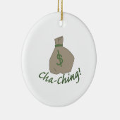 Cha-ching tas keramisch ornament (Rechts)