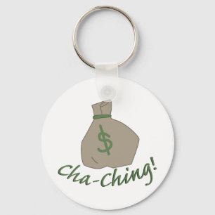 Cha-ching tas sleutelhanger