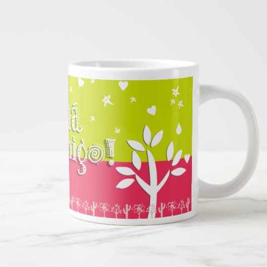 Chá Comigo Grote Koffiekop (Rechts)