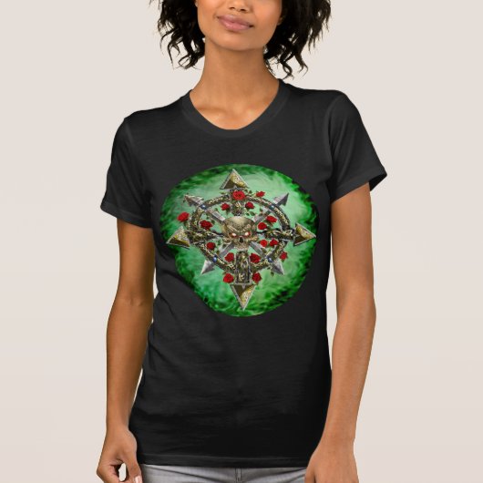 Cha-O-Star (GROEN BG) T-shirt (Voorkant)