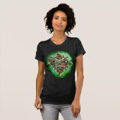 Cha-O-Star (GROEN BG) T-shirt (Voorkant volledig)