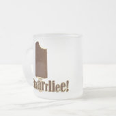 Chaaarliee! Matglas Koffiemok (Voorkant links)