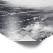 Chaba-tyfoon in de westerne Stille Oceaan Foto Afdruk (Hoek)