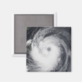 Chaba-tyfoon in de westerne Stille Oceaan Magneet (Voorkant / Achterkant)