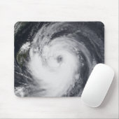 Chaba-tyfoon in de westerne Stille Oceaan Muismat (Met muis)