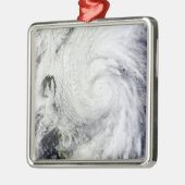 Chaba-tyfoon op het Filipijnse Zee Metalen Ornament (Links)