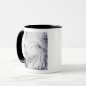 Chaba-tyfoon op het Filipijnse Zee Mok (Voorkant links)