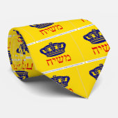 Chabad-Lubavitch Flag Mashiach Stropdas (Opgerold)
