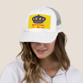Chabad-Lubavitch Flag Mashiach Trucker Pet (In situ)