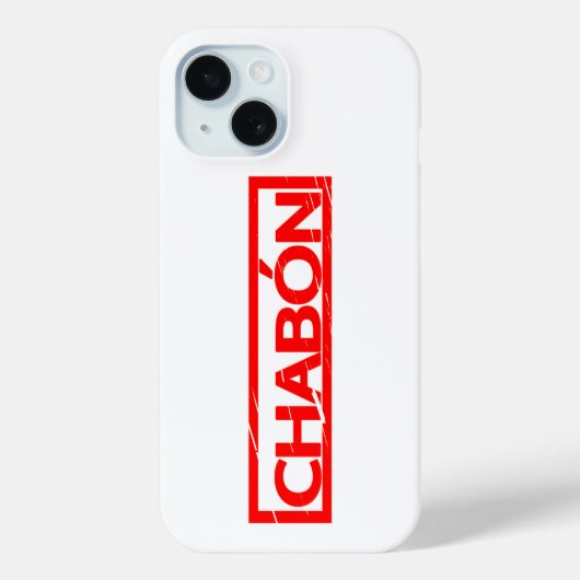 Chabón Stamp Case-Mate iPhone Case (Achterkant)