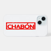 Chabón Stamp iPhone 15 Case (Achterkant horizontaal)