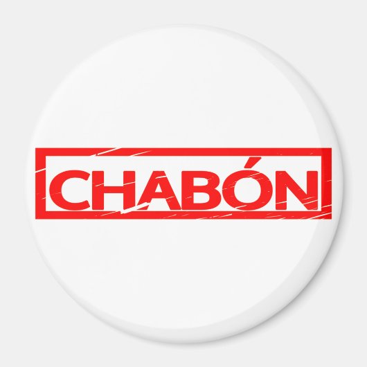 Chabón Stamp Magneet (Voorkant)
