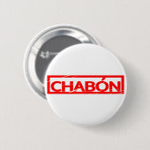 Chabón Stamp Ronde Button 5,7 Cm (Voorkant /achterkant)