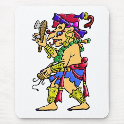 Chac mayan rain god muismat (Voorkant)