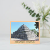Chacchoban Pyramid Briefkaart (Staand voorkant)