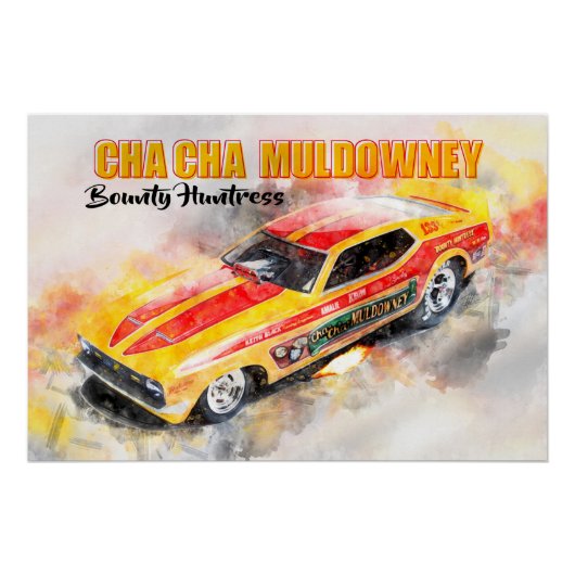 ChaCha Muldowney Bounty Huntress Perfect Poster (Voorkant)