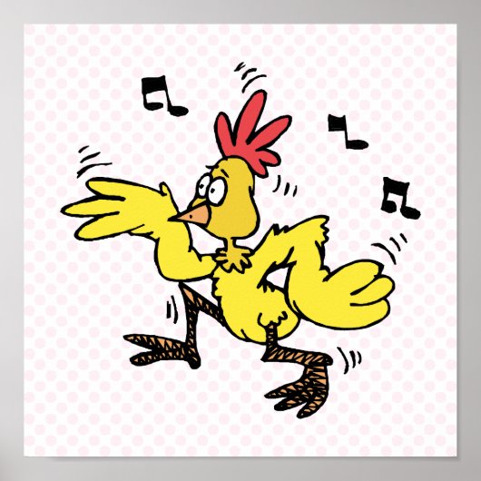 ChaChaCha Chicken Poster (Voorkant)