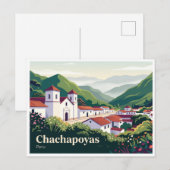 Chachapoyas Peru Briefkaart (Voorkant / Achterkant)