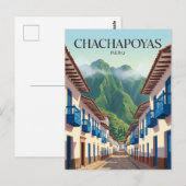 Chachapoyas Peru Briefkaart (Voorkant / Achterkant)