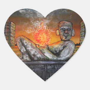 Chacmolen Hart Sticker