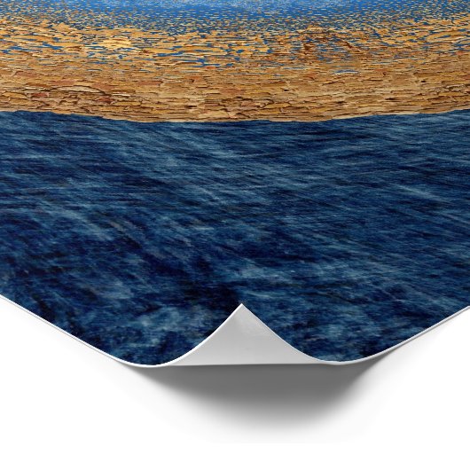 Chaco: bloeiend Poster op aarde 15 x 15 (Hoek)