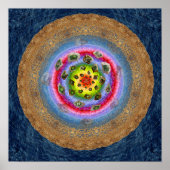 Chaco: bloeiend Poster op aarde 15 x 15 (Voorkant)