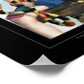 Chaco Blue Poster (Hoek)