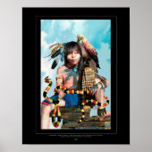 Chaco Blue Poster (Voorkant)