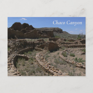 Chaco Canyon Briefkaart
